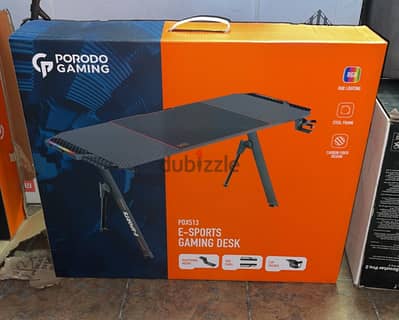 Porodo gaming e-sports gaming desk pdx513