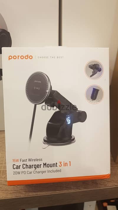 Porodo car charger mount PD-MCCCM