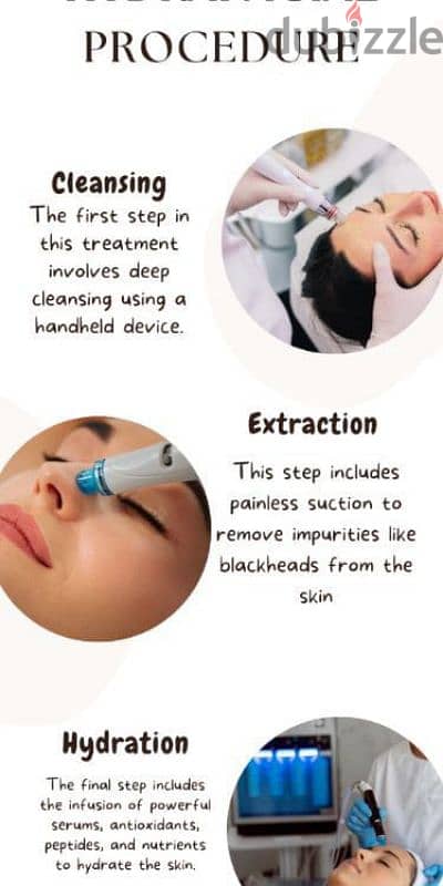 deep facial hydrafacial carbon lazer microneedling best price 3