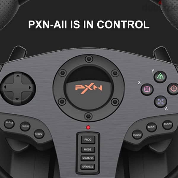 PXN V900 270-900 Racing Wheel with Pedals & Vibration for Xbox, PS, PC 1