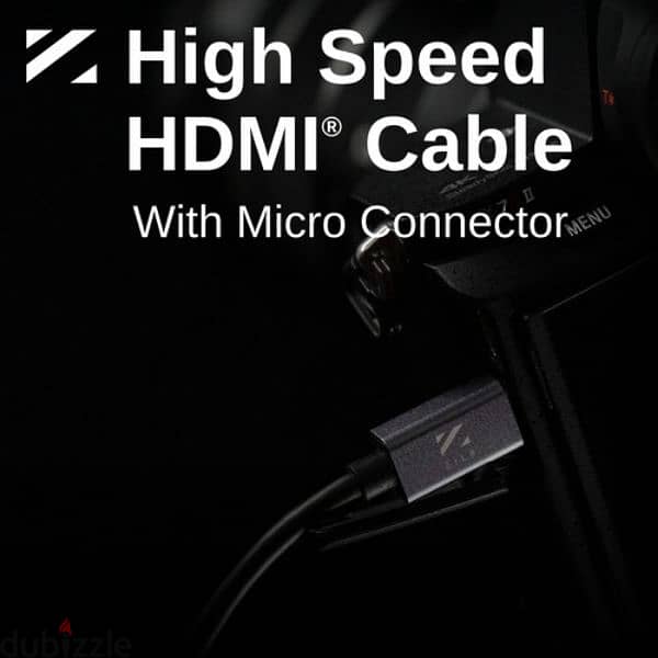 ZILR Hyper-Thin High-Speed Micro-HDMI to HDMI Cable with Ethernet 3