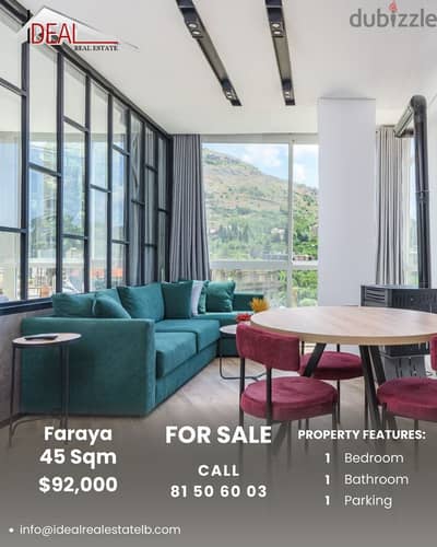 Chalet for sale in Faraya شاليه للبيع في فاريا