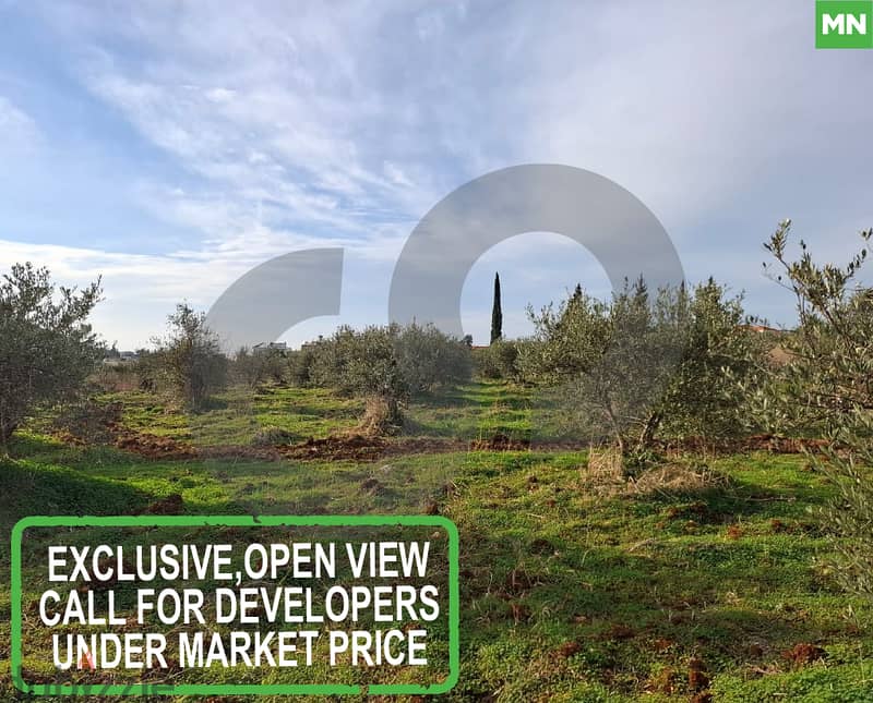 Open view- Under market price-Ras Masqa, Koura/راس مسكا REF#MN117184 0