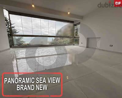 Panoramic sea view, metn, dbayeh/ضبيه REF#DF117854