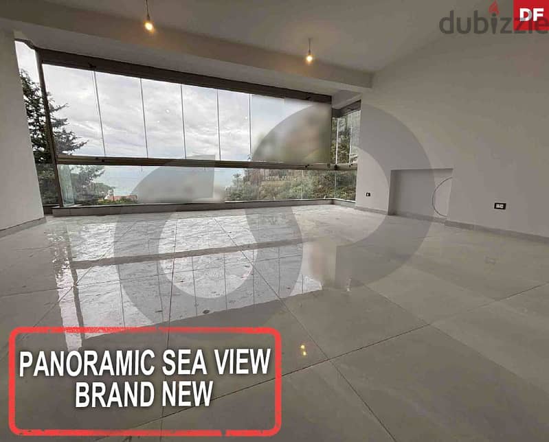 Panoramic sea view, metn, dbayeh/ضبيه REF#DF117854 0