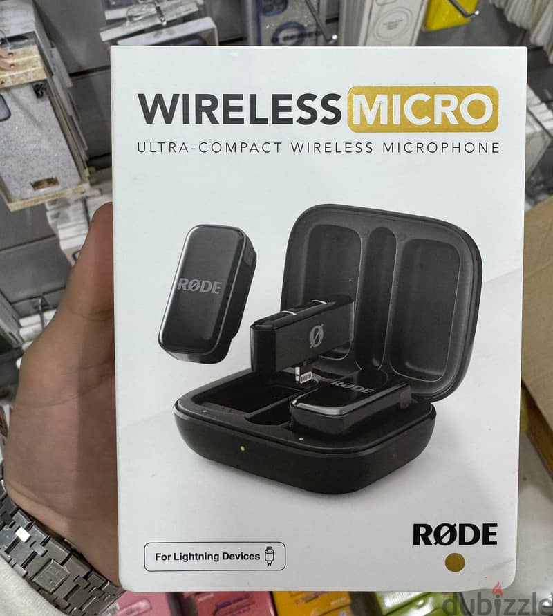 Rode Wireless Micro ultra-compact wireless microphone for lightning 0