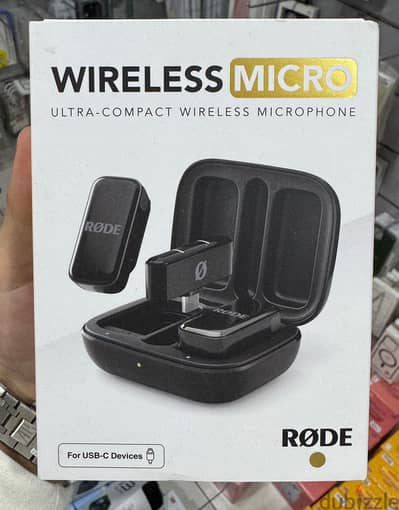 Rode Wireless Micro ultra-compact wireless microphone for usb-c device