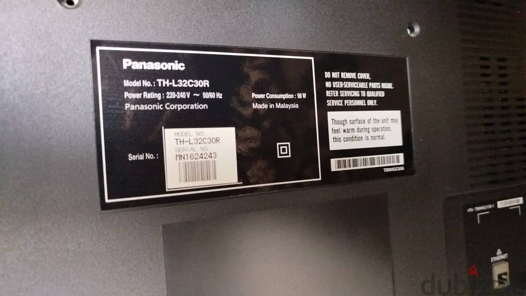 parasonic 32" 70$ 1