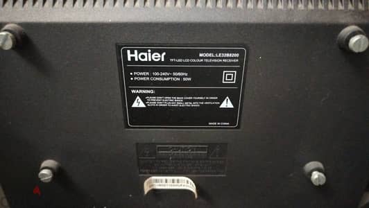 Haier Tv 32"