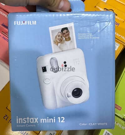 Fujifilm instax mini 12 clay white Amazing & good offer