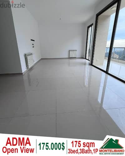 175 sqm apartment for sale in Adma with open an View!!