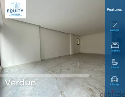 240 SQM Apartment For Sale In Verdun شقة للبيع #HG1469129