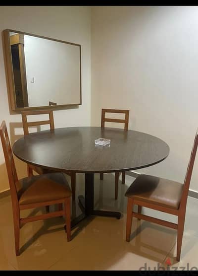 dining table chairs saloon 2 bedrooms