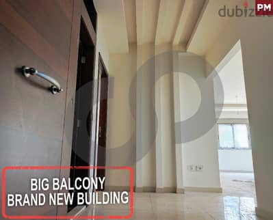 big balcony - brand new building -new Blaybel/بليبل REF#PM117873