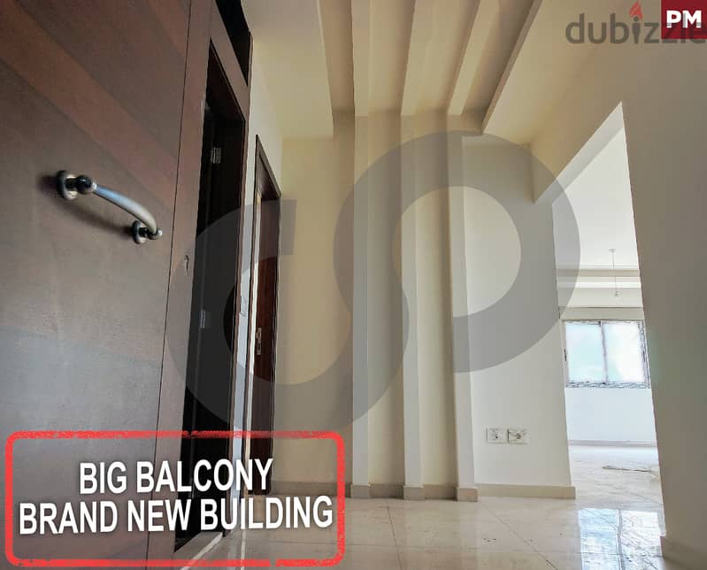 big balcony - brand new building -new Blaybel/بليبل REF#PM117873 0