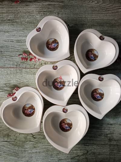 original Romeo and Juliette heart plates