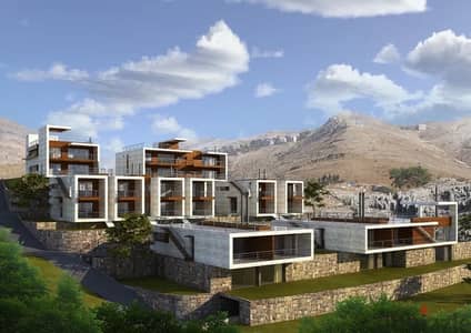 CHALET FOR SALE IN FAQRA WITH VIEW, شاليه للبيع في فقرا (KFA-1000)