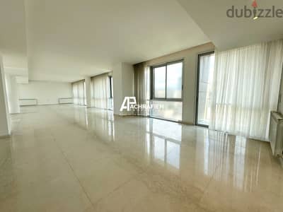 Open Panoramic View - Apartment For Rent In Achrafieh