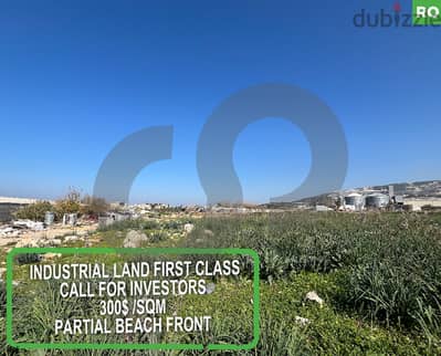 Prime Industrial Land in Anfeh, KOURA/أنفه  REF#RO117880