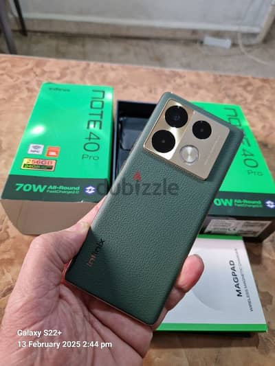 infinix note 40 pro 24ram 256gb new full package 220$