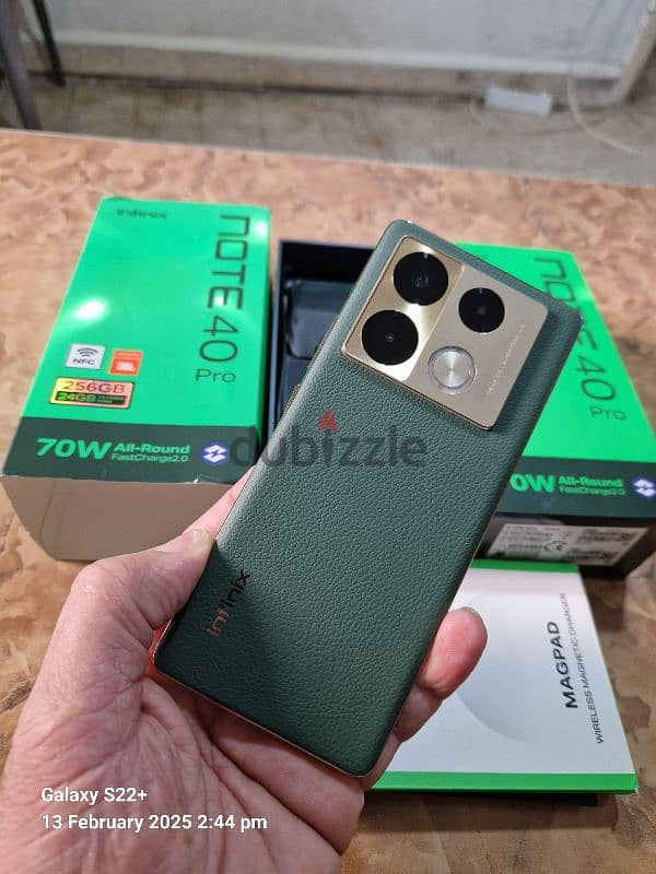 infinix note 40 pro 24ram 256gb new full package 220$ 0