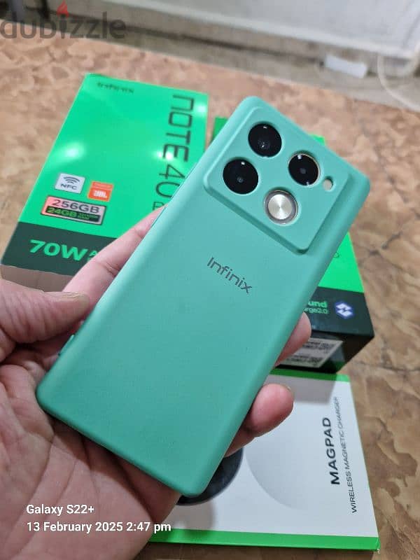 infinix note 40 pro 24ram 256gb new full package 220$ 4