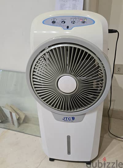 JTC Rechargeable Air Cooler Fan with Remote Control