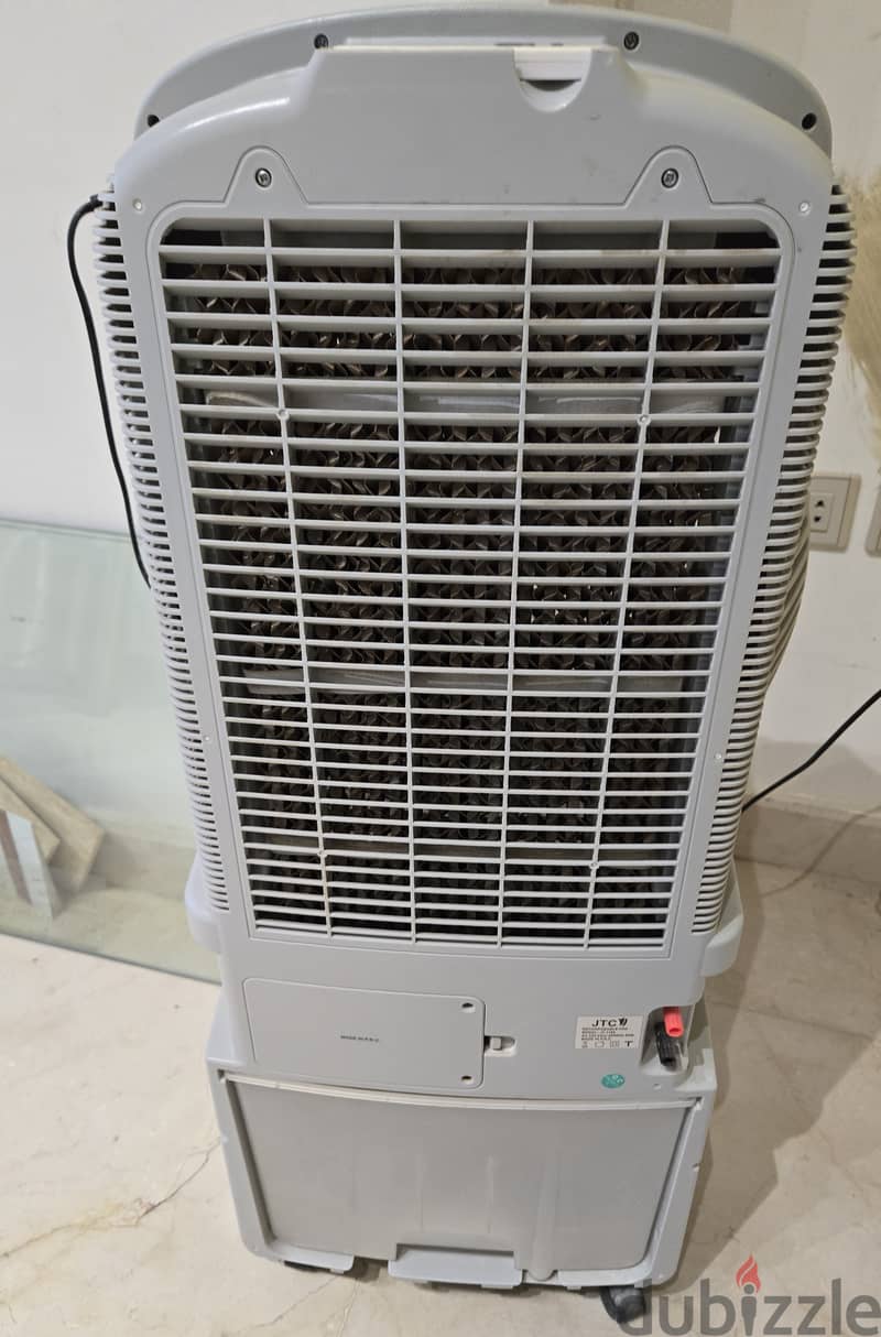 JTC Rechargeable Air Cooler Fan with Remote Control 3