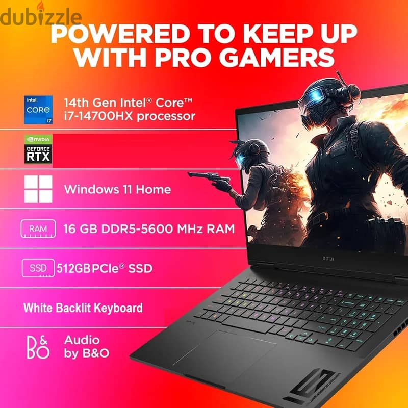 HP OMEN i7 14th RTX4060 0