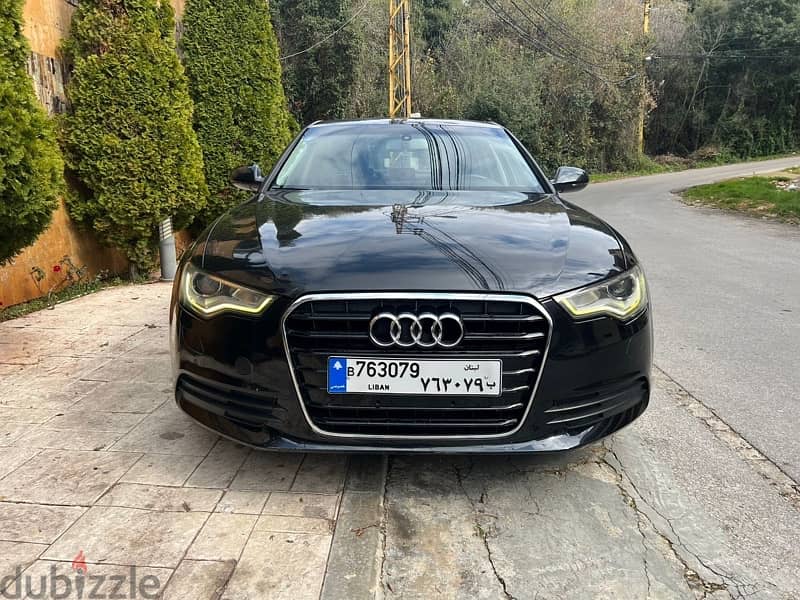 Audi A6 2015 Black In Brown Fully Loaded Super Clean No Accidents 0