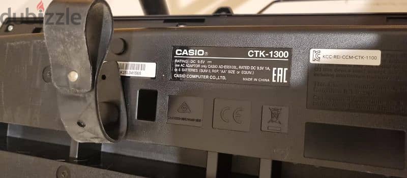 Casio standard keyboard CTK 1300 2