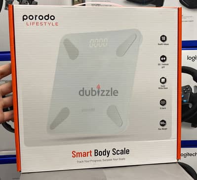 Porodo lifestyle smart body scale white