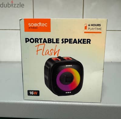 Porodo Soundtec Flash RGB Portable speaker 16w