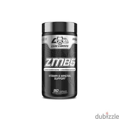 Core champs ZMB6 (Zinc + Magnesium + Vitamin B6) 90 CAPS