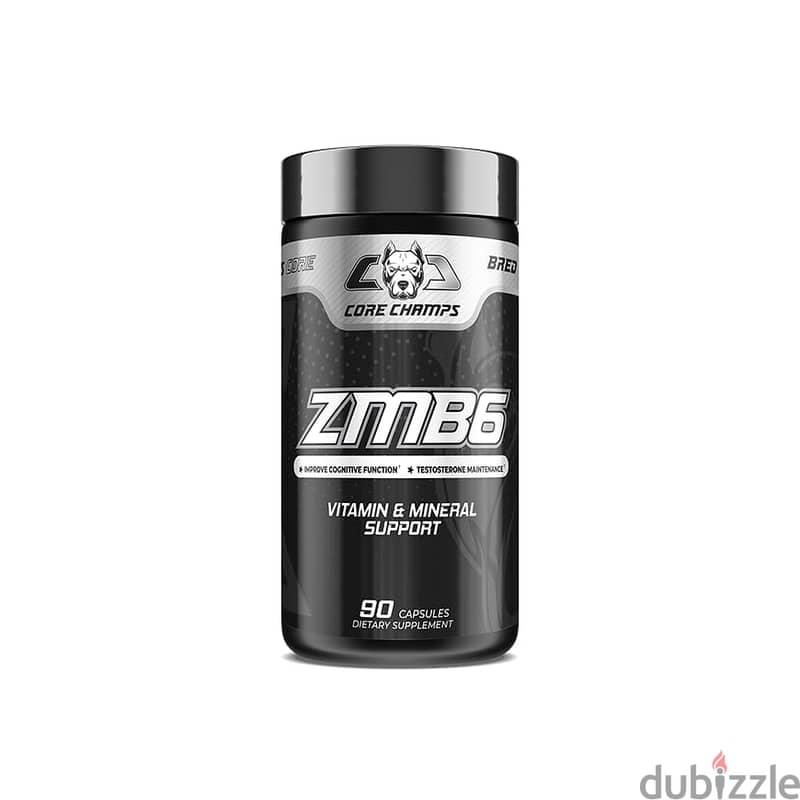 Core champs ZMB6 (Zinc + Magnesium + Vitamin B6) 90 CAPS 0