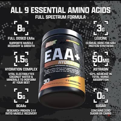 Nutrex EAA + Hydration formula