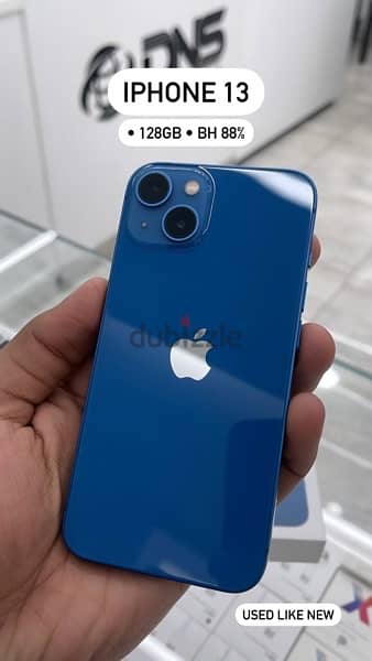 iphone 13  128G  blue color