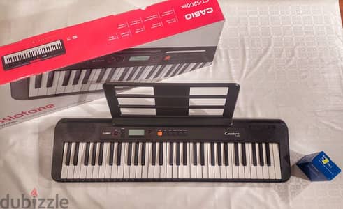 Organ: Casiotone CT-S200BK like new أورغن استخدم مرتين. كأنه جديد.