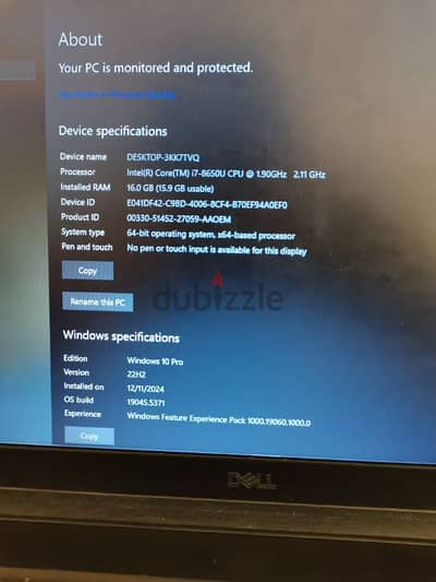 Dell  Corei7 16 Gb For Sale