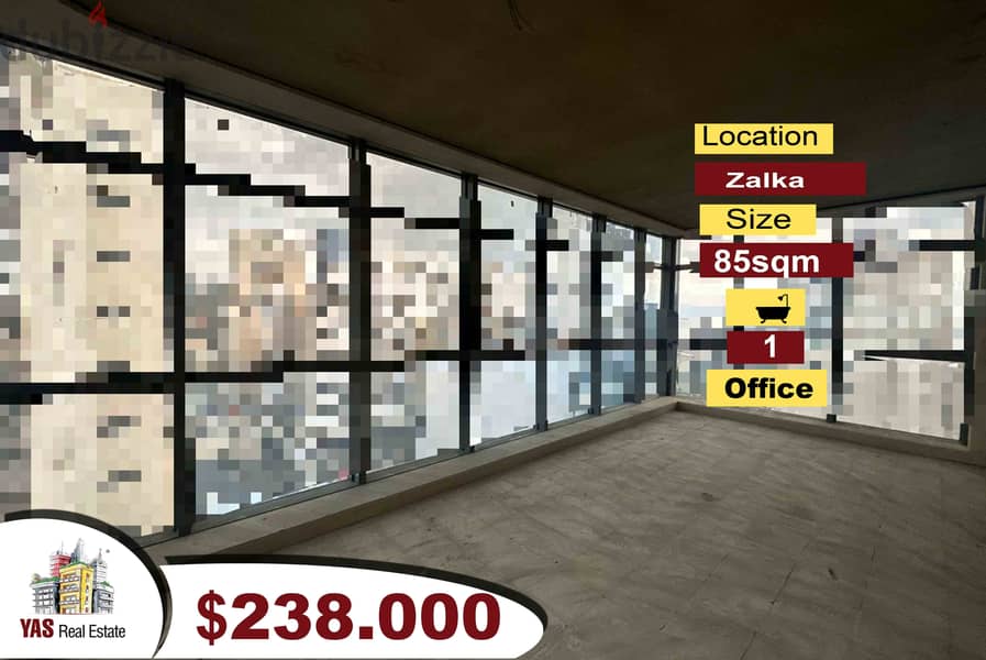 Zalka 85m2 | Office | Core & Shell | Easy Access | Brand New | MJ | 0