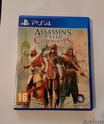 Assassin's creed chronicales ps4 game