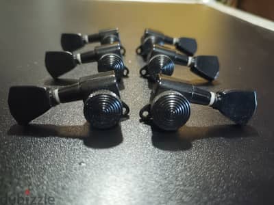 High end locking tuners 3x3 black