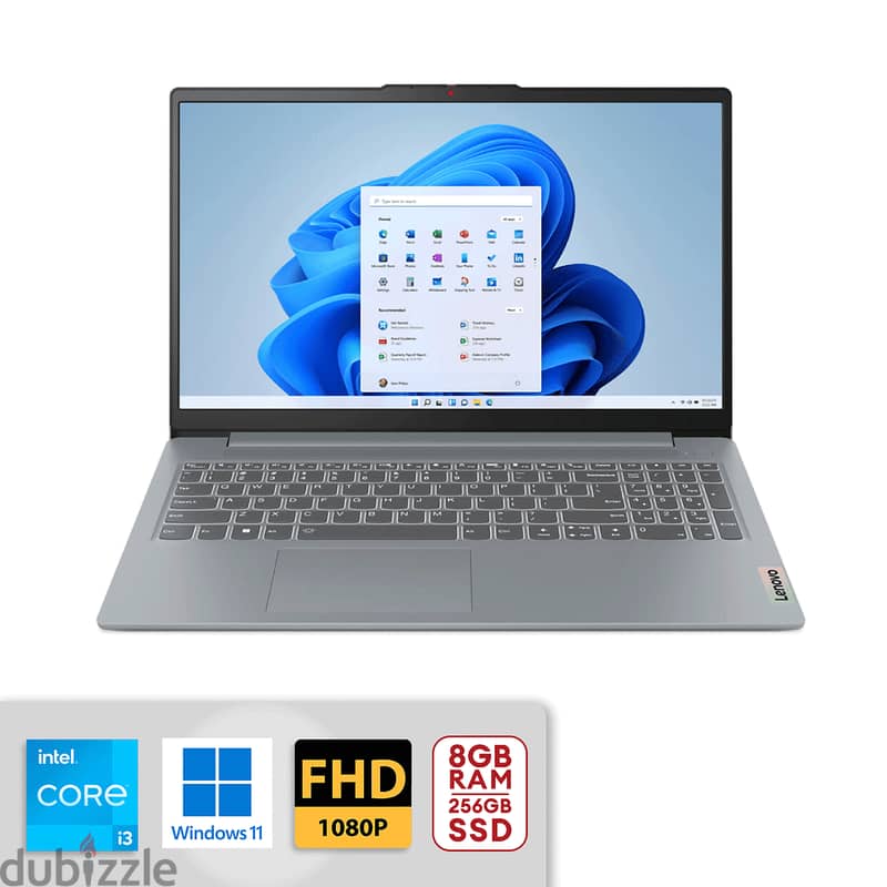 Lenovo IdeaPad Slim 3 15IAN8 | Core i3-N305 – 8GB – 256GB NVMe – 15.6″ 0