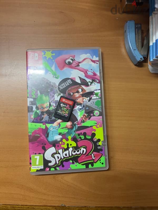 SPLATOON2 perfect condition + case 0