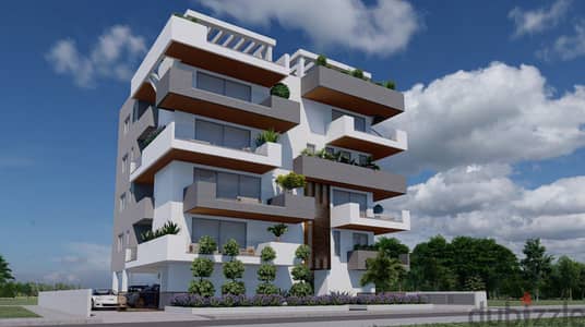 141 SQM Luxurious Apartments in Larnaca City Center with Roof Garden