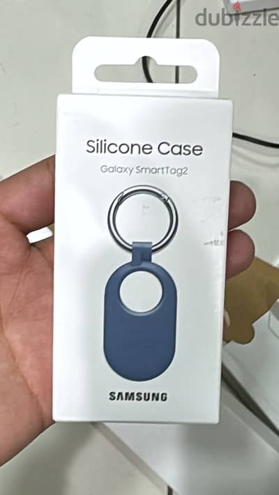 Samsung Silicone case smart tag 2 blue