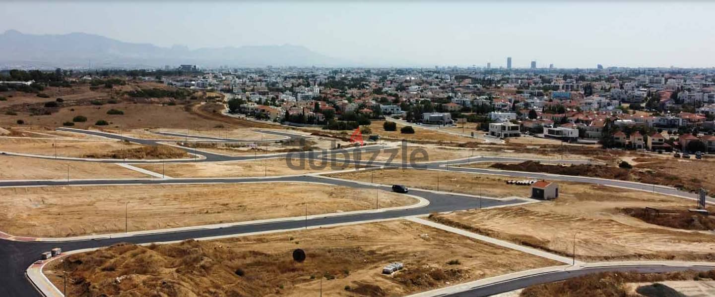 526 SQM Land in Nicosia, City Center Cyprus overlooking the Mountains 1