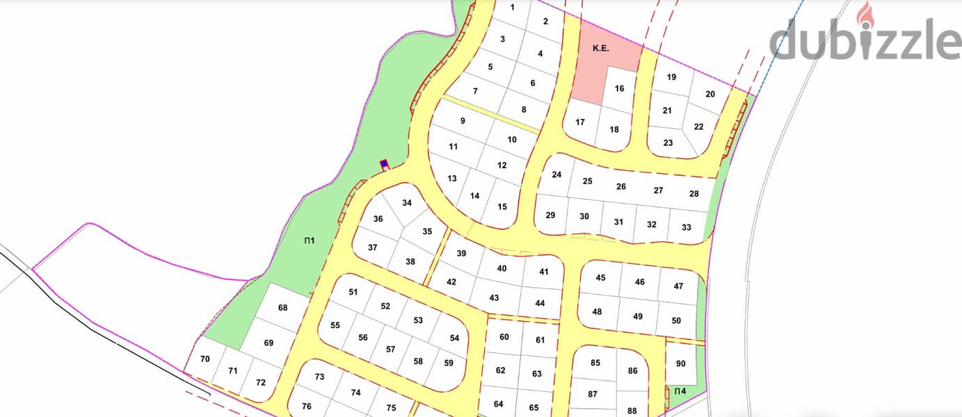 526 SQM Land in Nicosia, City Center Cyprus overlooking the Mountains 2