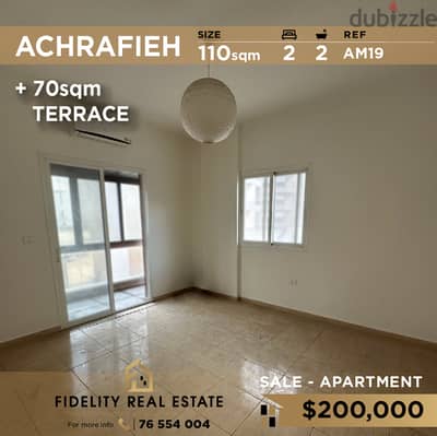 Apartment for sale in Achrafieh AM19 شقة غير مفروشة للبيع في الأشرفية