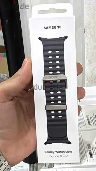 Samsung galaxy watch ultra Marine band dark gray amazing & best price